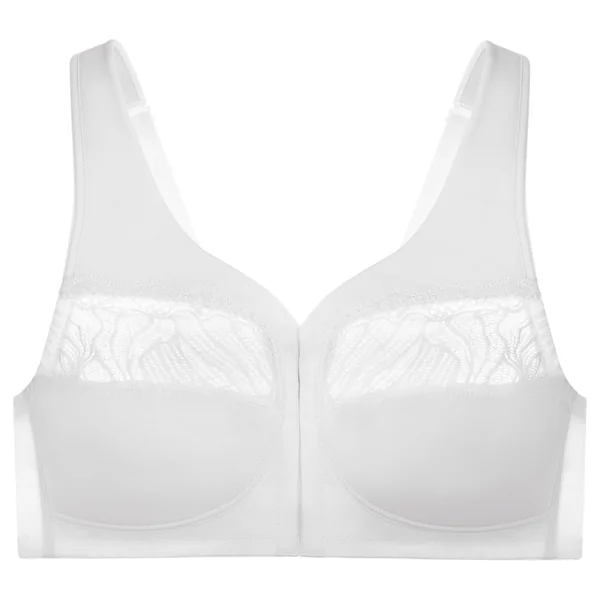 Soutien gorge sans armature à fermeture devant galbe naturel 1210 blanc