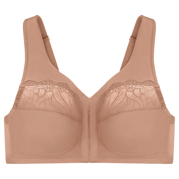 Soutien gorge sans armature à fermeture devant galbe naturel 1210 cappuccino
