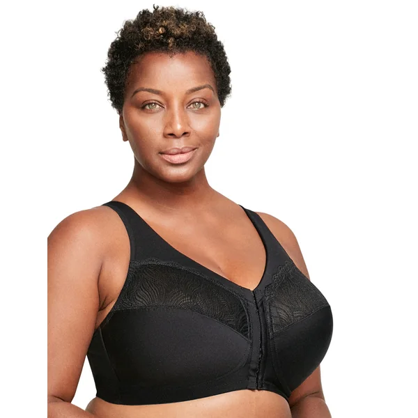 Soutien gorge sans armature à fermeture devant galbe naturel 1210 noir