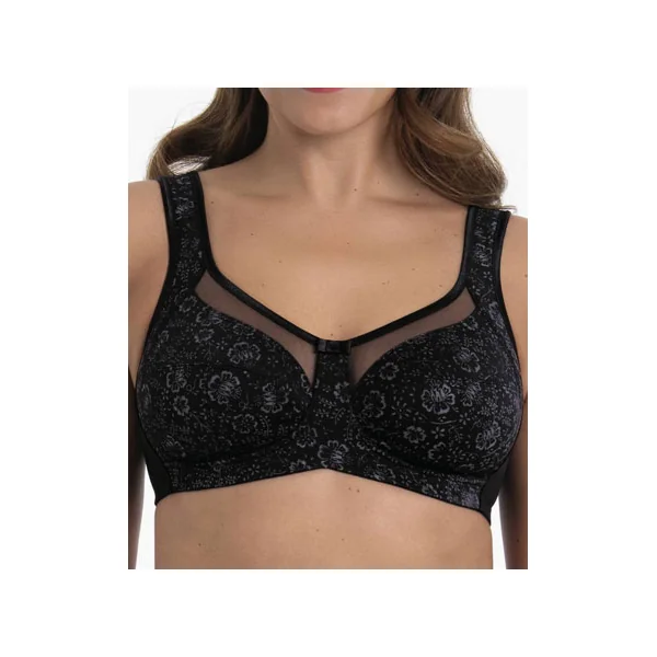 Soutien gorge sans armatures CLARA ART 5873 NOIR/ANTHRACITE