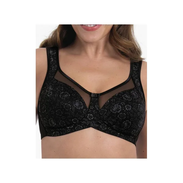 Soutien gorge sans armatures CLARA ART 5874 NOIR/ANTHRACITE