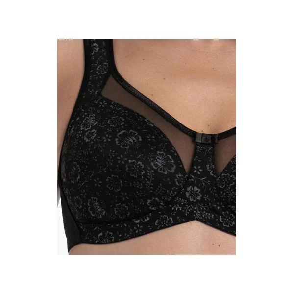 Soutien gorge sans armatures CLARA ART 5874 NOIR/ANTHRACITE