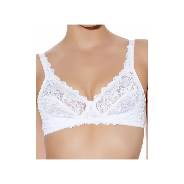 Soutien gorge sans armatures EGLANTINE WEBFA162 BLANC