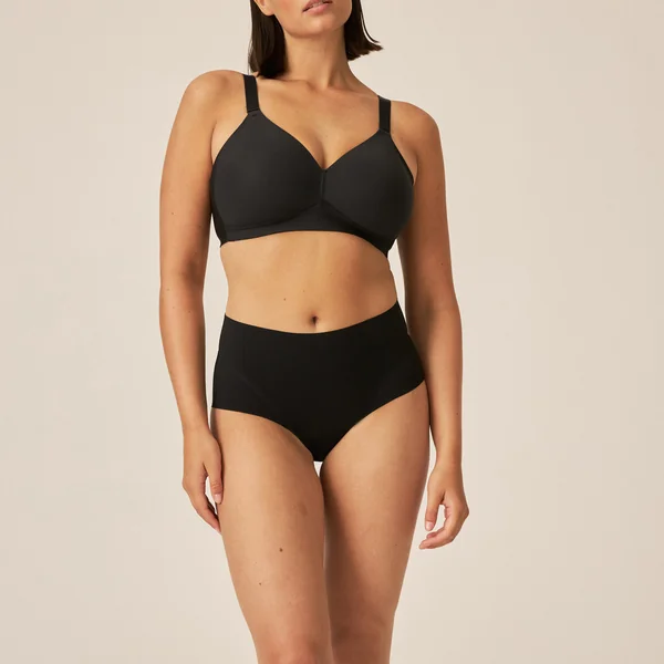 Soutien Gorge sans armatures noir Naturana