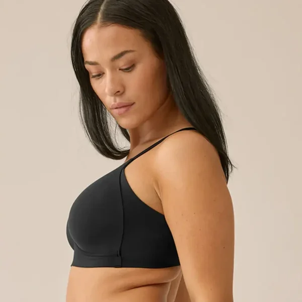 Soutien Gorge sans armatures noir Naturana