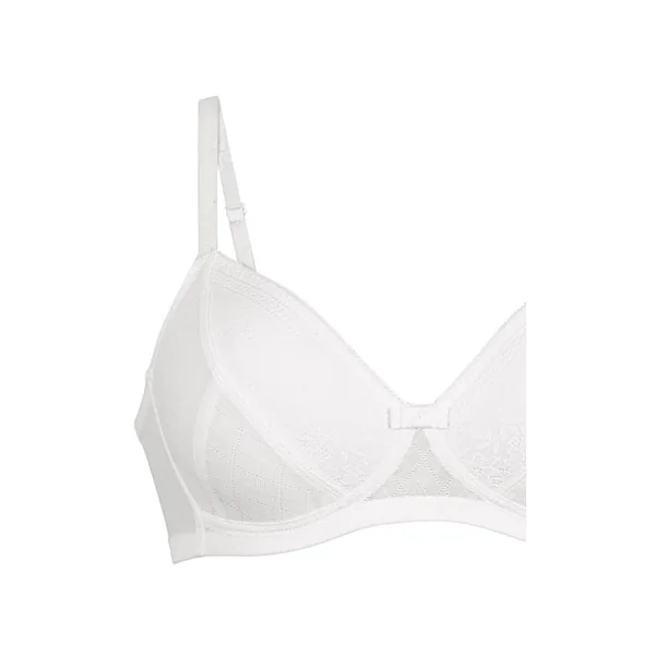 Soutien gorge sans armatures ROSEMARY 5285 BLANC