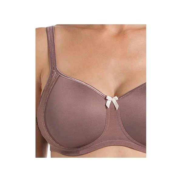 Soutien gorge sans armatures à coques souples FLEUR 5654 ROSE FRAMBOISE