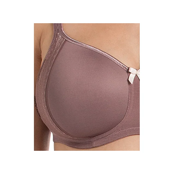 Soutien gorge sans armatures à coques souples FLEUR 5654 ROSE FRAMBOISE
