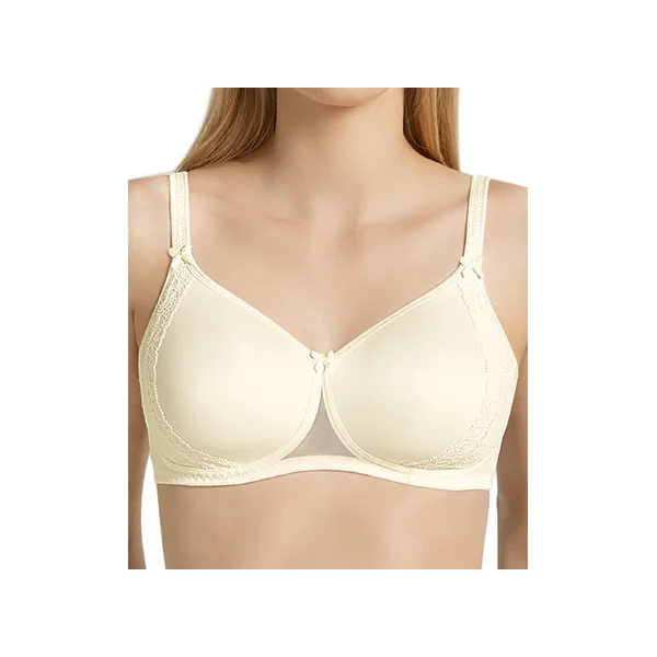 Soutien gorge sans armatures à coques souples LACE ROSE 5618 ECRU