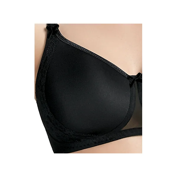 Soutien gorge sans armatures à coques souples LACE ROSE 5618 NOIR