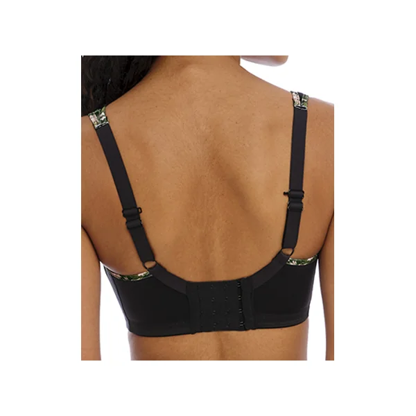 Soutien gorge sport moulé spacer à armatures SONIC 4892 JUNGLE BLACK