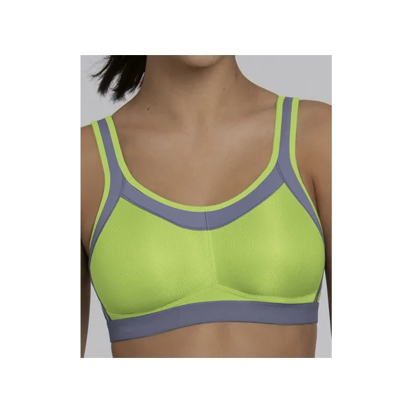 Soutien gorge sport sans armatures 5529 CITRON VERT LEGER