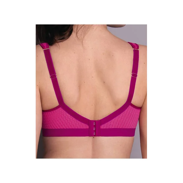 Soutien gorge sport sans armatures 5529 ROSE ELECTRIQUE