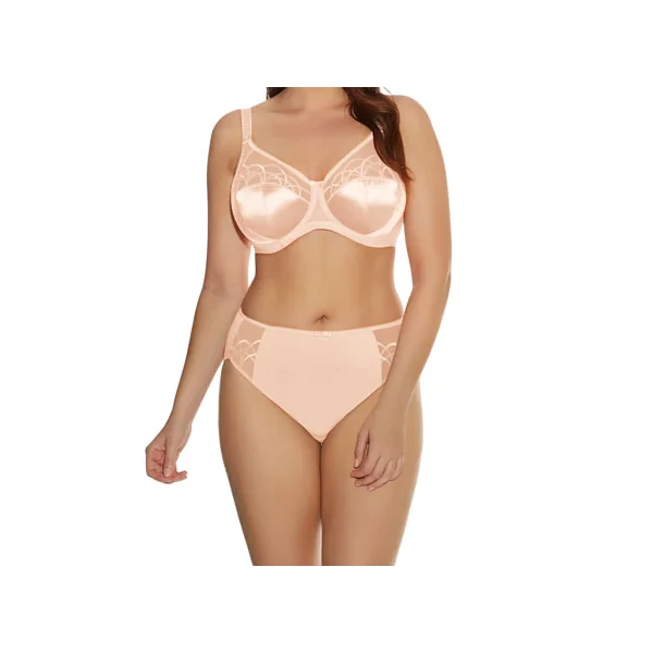Soutien gorge à armature avec basque 4030 CATE LATTE