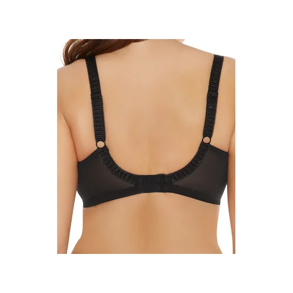 Soutien gorge à armature avec basque 4030 CATE NOIR