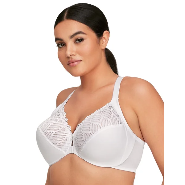 soutien gorge à armatures dos nageur à fermeture devant 1246 blanc