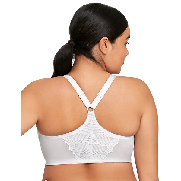 soutien gorge à armatures dos nageur à fermeture devant 1246 blanc