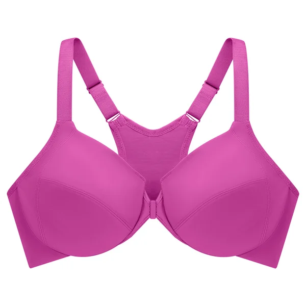 soutien gorge à armatures gainant à fermeture devant 1247 baie rouge
