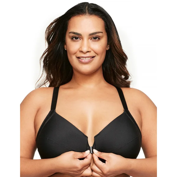 soutien gorge à armatures gainant à fermeture devant 1247 noir