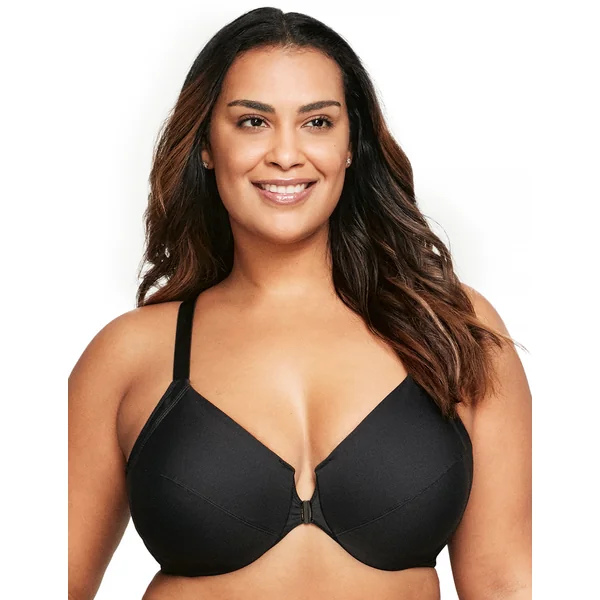 soutien gorge à armatures gainant à fermeture devant 1247 noir