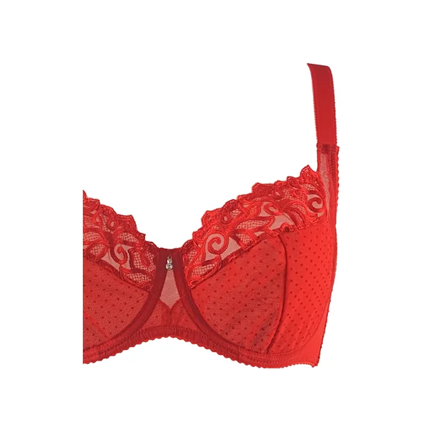 Soutien gorge à armatures IN LOVE ROUGE