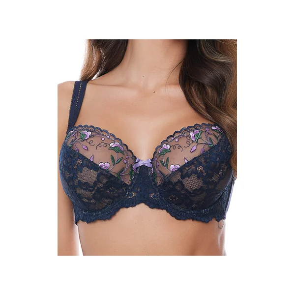 Soutien gorge à armatures JARDIN BLEU FONCE