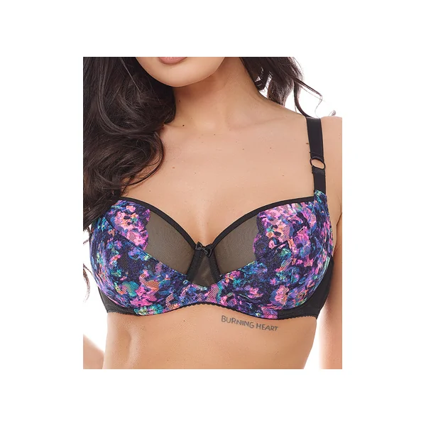 Soutien gorge à armatures MUSE BLEUFLEURI