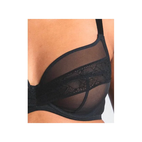 Soutien gorge à armatures NUDITE E12233 NOIR