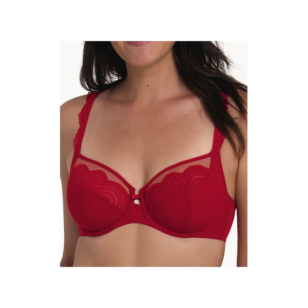 Soutien gorge à armatures SELMA 5634 ROUGE