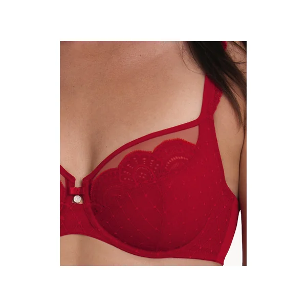 Soutien gorge à armatures SELMA 5634 ROUGE