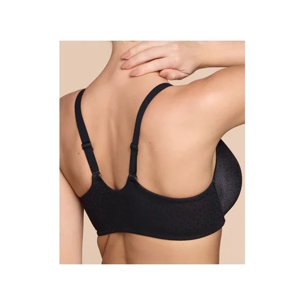 Soutien gorge à armatures à attache sur le devant BACK APPEAL WA853403 NOIR