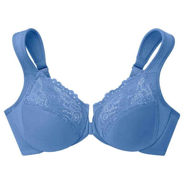 Soutien gorge à armatures à fermeture devant 1245 BLEU