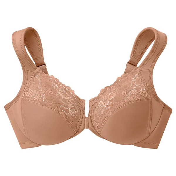 Soutien gorge à armatures à fermeture devant 1245 CAPPUCCINO