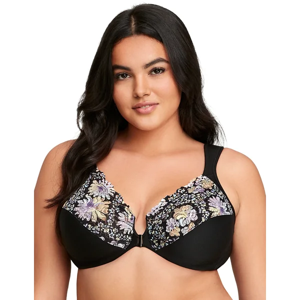 Soutien gorge à armatures à fermeture devant 1245 IMPRIME FLORAL