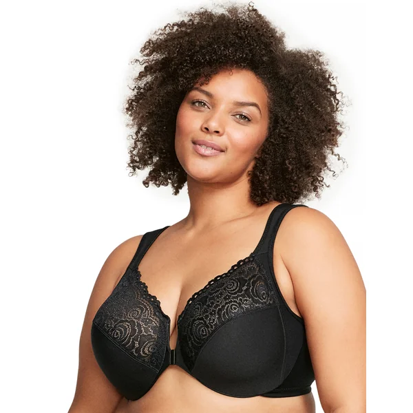 Soutien gorge à armatures à fermeture devant 1245 NOIR