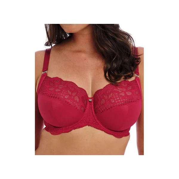 Soutien gorge à armatures à renfort latéral REFLECT 101801 ROUGE