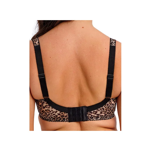 Soutien gorge à armatures à renfort latéral TALIA 103901 LEOPARD