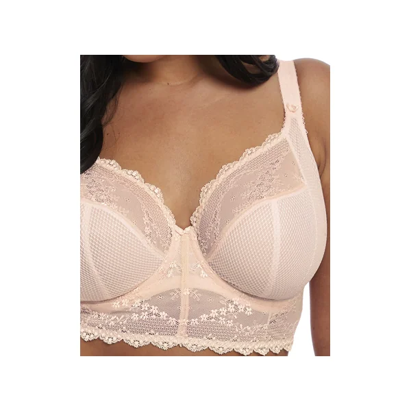 Soutien gorge à basque à armatures stretch CHARLEY 4381 ROSE