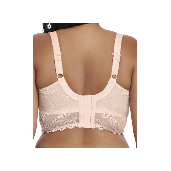 Soutien gorge à basque à armatures stretch CHARLEY 4381 ROSE