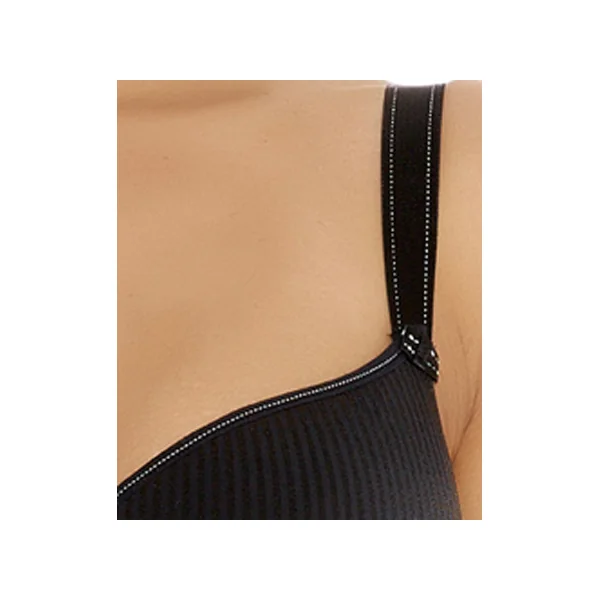Soutien gorge à coques souples balconnet à armatures IDOL 1050 NOIR