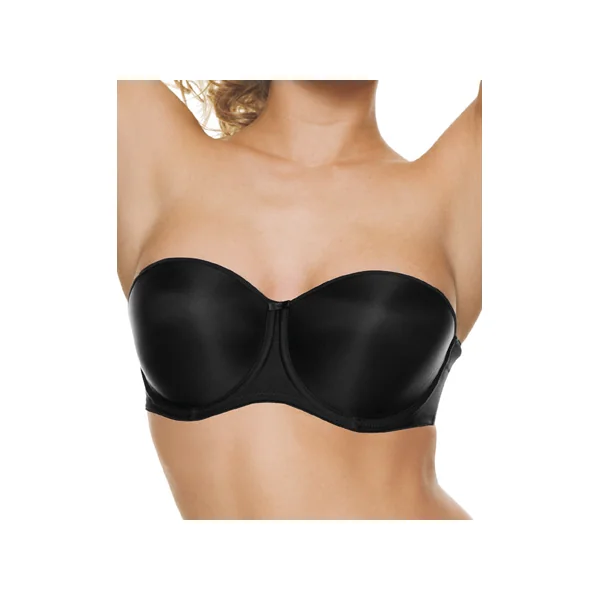 Soutien gorge à coques souples sans bretelles à armatures SMOOTHING 4530 NOIR