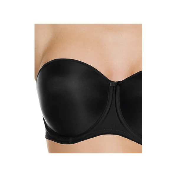 Soutien gorge à coques souples sans bretelles à armatures SMOOTHING 4530 NOIR