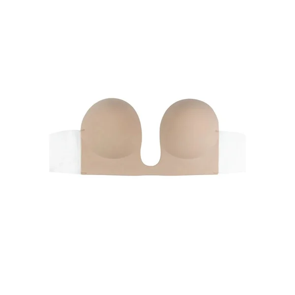 Soutien-gorge adhésif sans couture beige