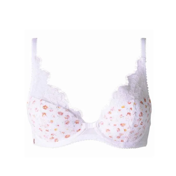 Soutien-gorge ampliforme coque moulée blanc Défilé Brigitte Bardot