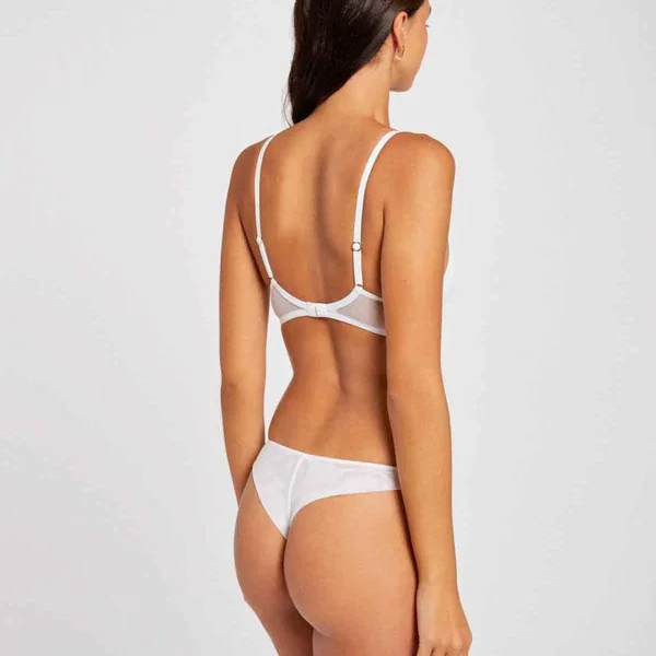 Soutien-gorge ampliforme coque moulée blanc Kim Morgan Lingerie