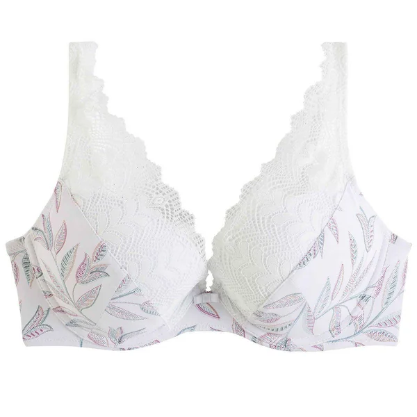 Soutien-gorge ampliforme coque moulée - Blanc Pomm Poire