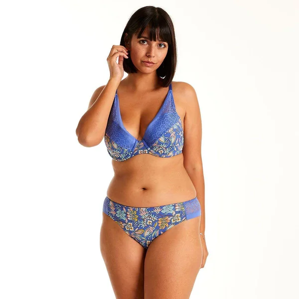 Soutien-gorge ampliforme coque moulée bleu Gazette Pomm Poire