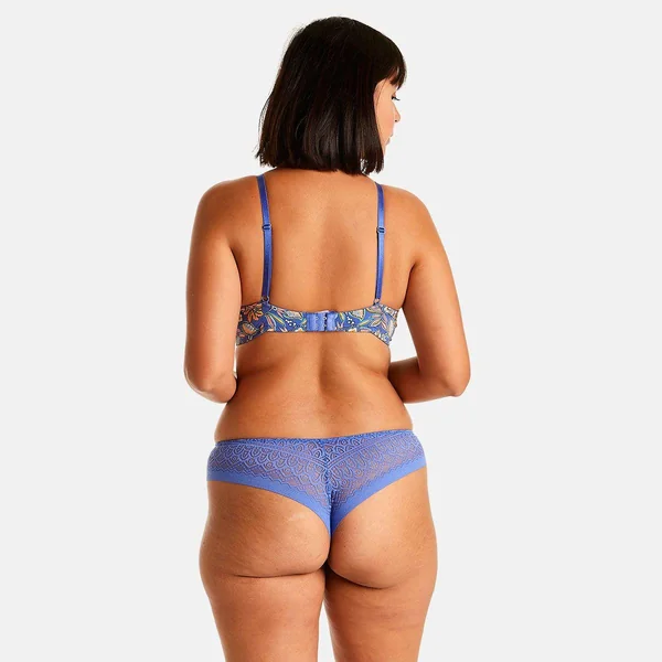 Soutien-gorge ampliforme coque moulée bleu Gazette Pomm Poire