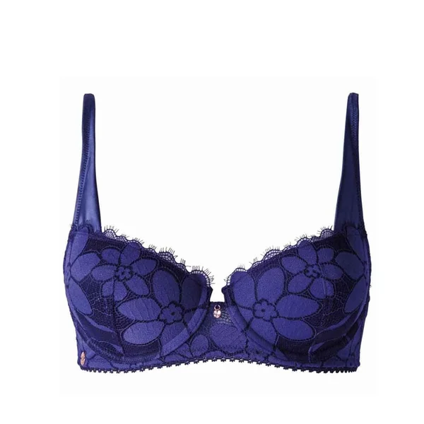Soutien-gorge ampliforme coque moulée bleu marine Backstage Brigitte Bardot