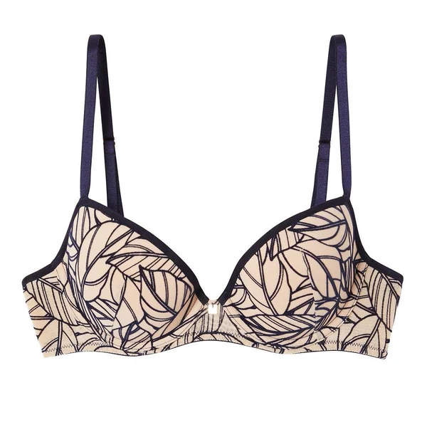 Soutien-gorge ampliforme coque moulée bleu marine Myrtille Pomm Poire